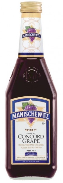 Manischewitz Wine, Concord Grape, American - 750 ml
