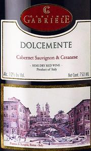 Cantina Gabriele - Dolcemente Red Kosher